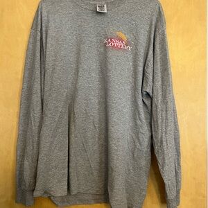 Fruit of the Loom Heather Gray Long Sleeve Tee